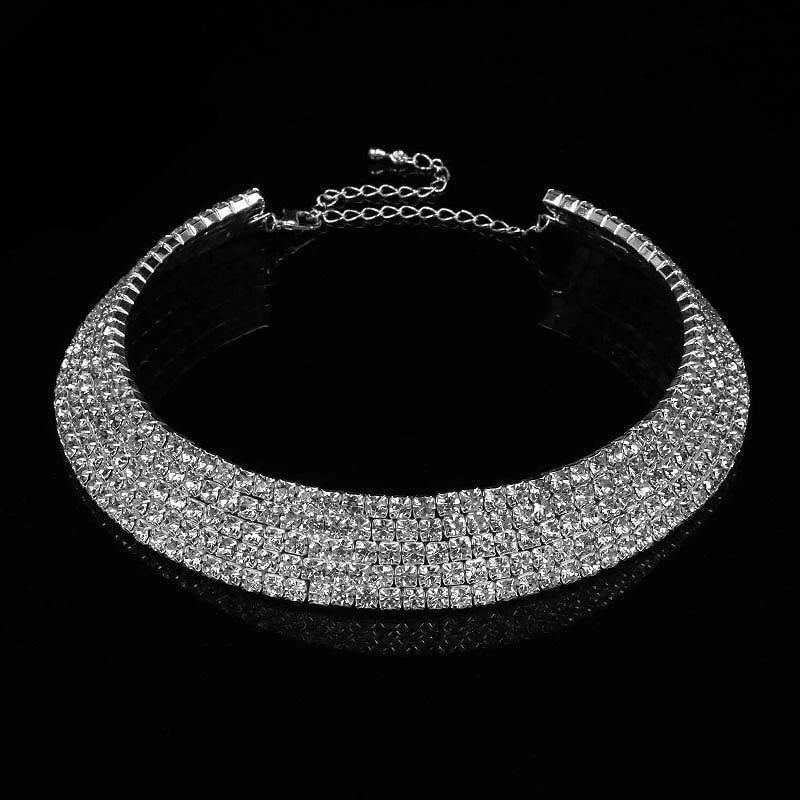 Diamante Rhinestone Necklace