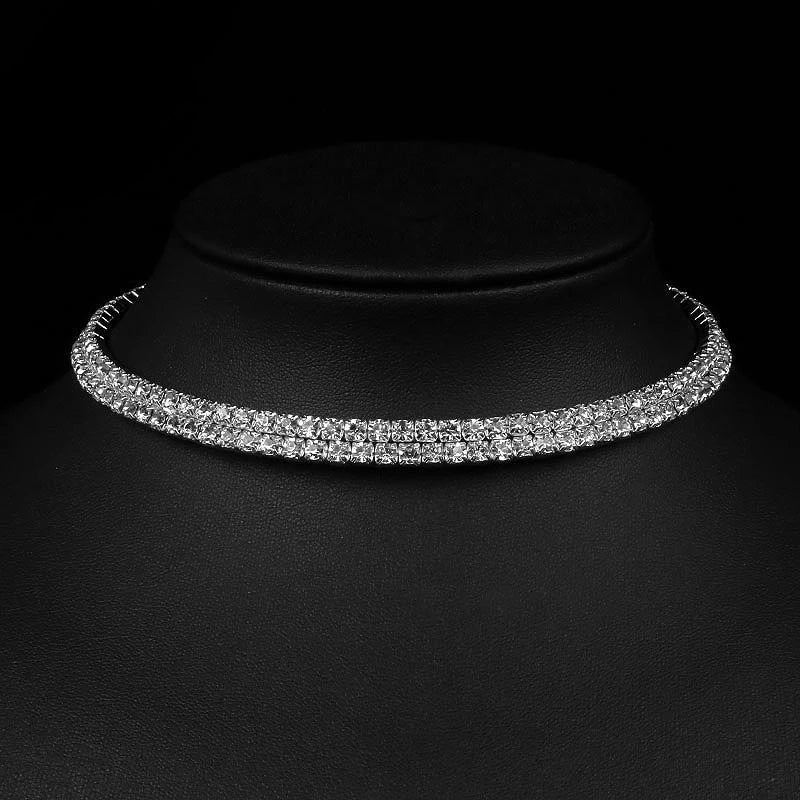 Diamante Rhinestone Necklace