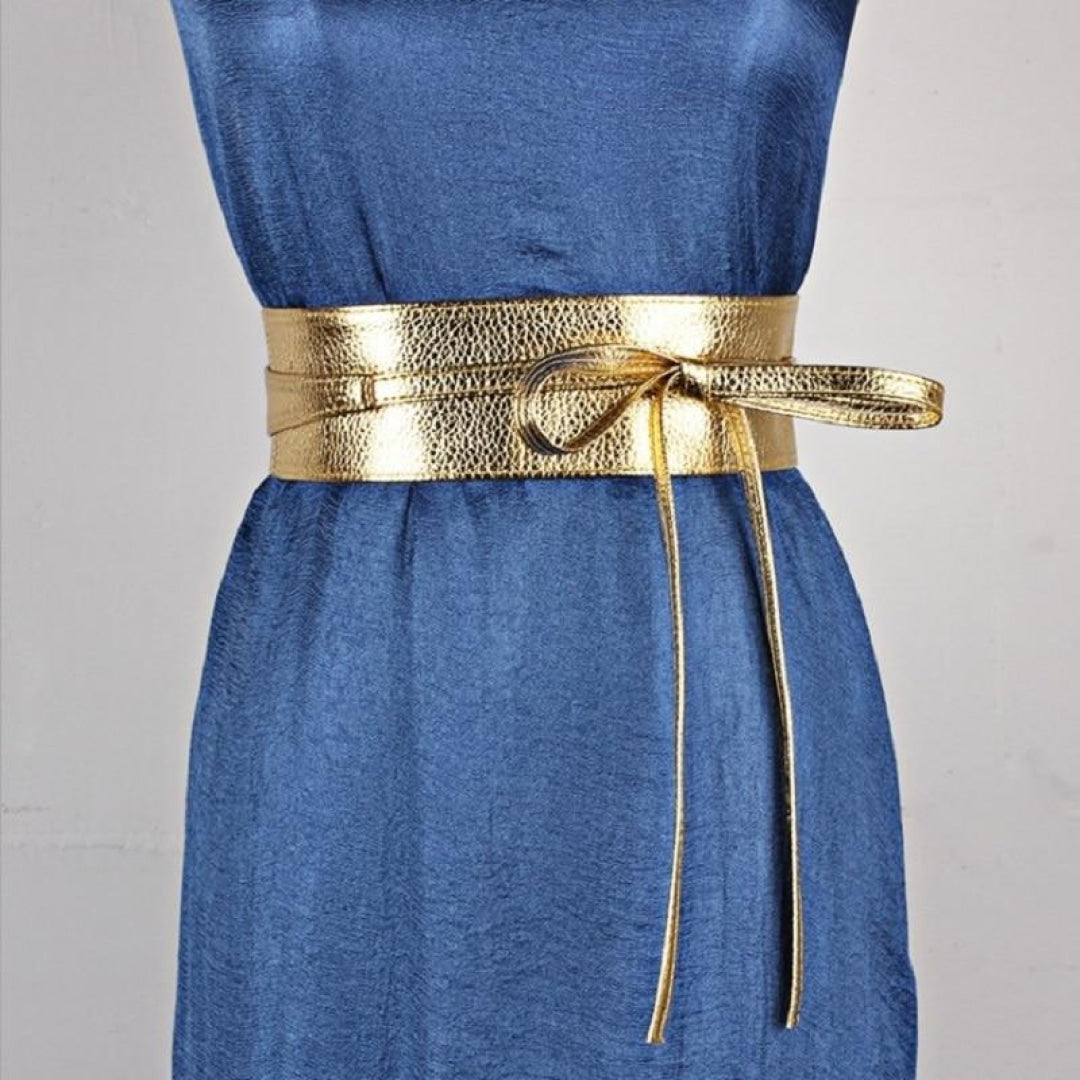 Fashion Lace UP Wide Belt