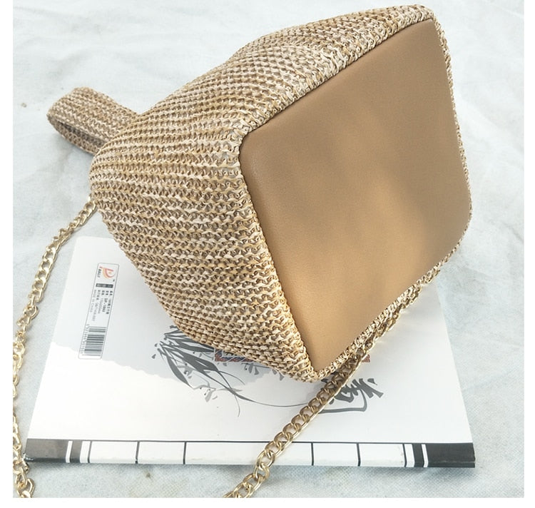 Beach Personality Crossbody Straw Bag