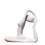 Abstract Art Yoga Poses Figurines