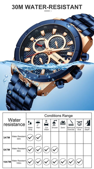 Fashion Classic Waterproof Watch