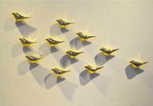 3D Birdie  Wall Hanging Decor