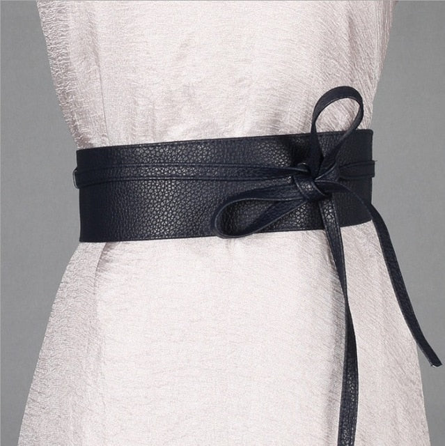 Fashion Lace UP Wide Belt