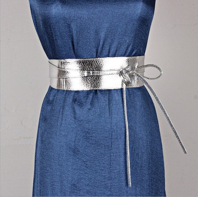 Fashion Lace UP Wide Belt