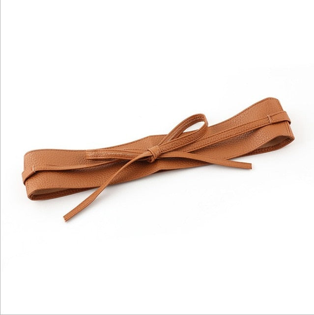Fashion Lace UP Wide Belt