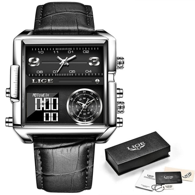 Men's Luxury Waterproof Quartz Wrist Watch