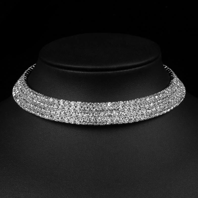 Diamante Rhinestone Necklace