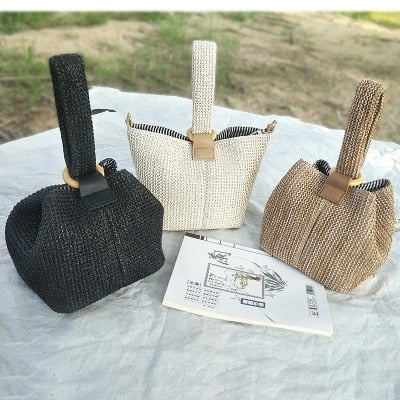 Beach Personality Crossbody Straw Bag